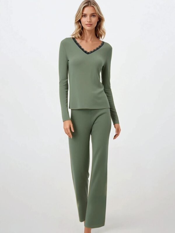 Piżama Damska Model Emerald Dreams 223365 Green - Momenti Per Me