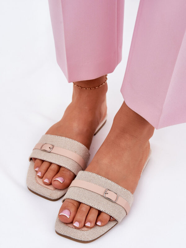 Sandał Klapki Model Zilina N75-60 Beige - Step in style