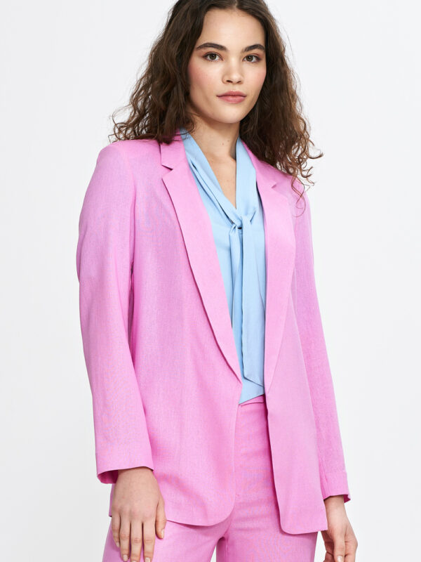 Marynarka z rayonu Z78 Pink - Nife