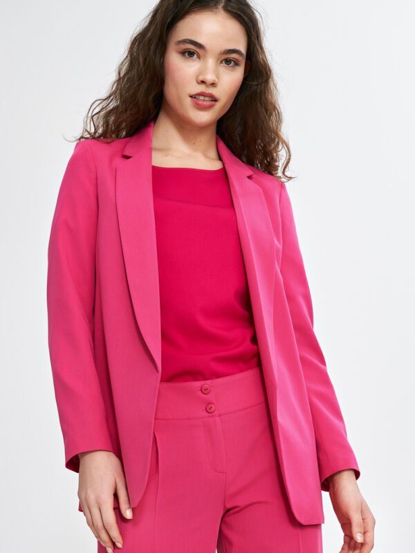Klasyczna marynarka Z77 Pink - Nife