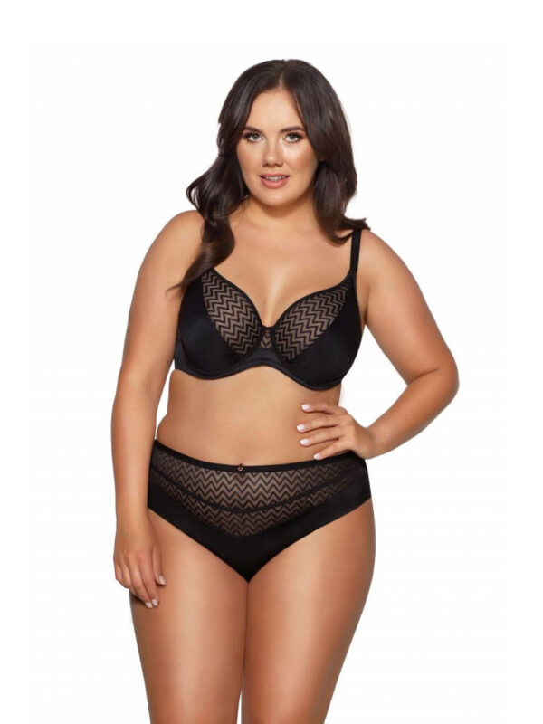Biustonosz Soft Model Bralette 2103 Black - Ava