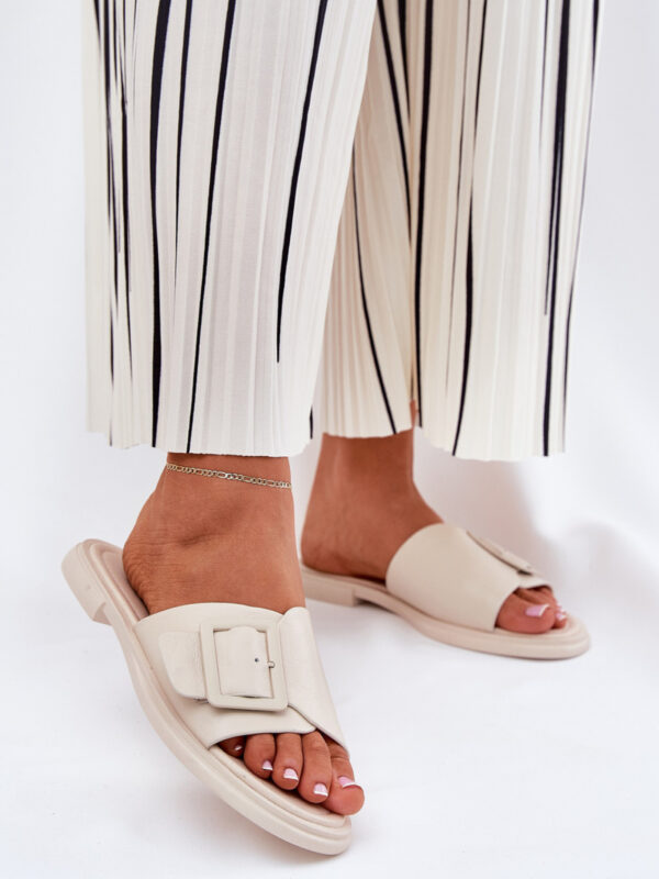 Sandał Klapki Model DA SJ2302-01 Beige - Step in style