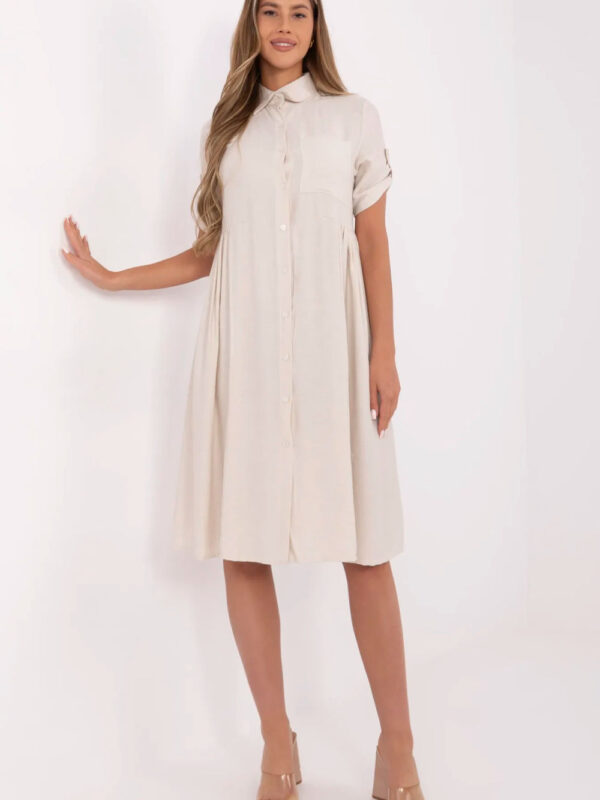 Sukienka Model MI-SK-A2275.09 Beige - Italy Moda