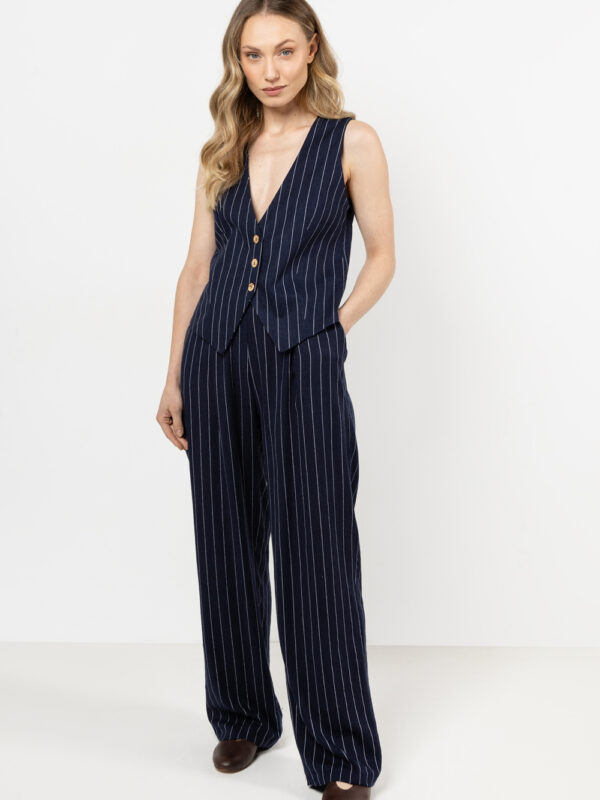 Spodnie Damskie Model A725 Navy - awama
