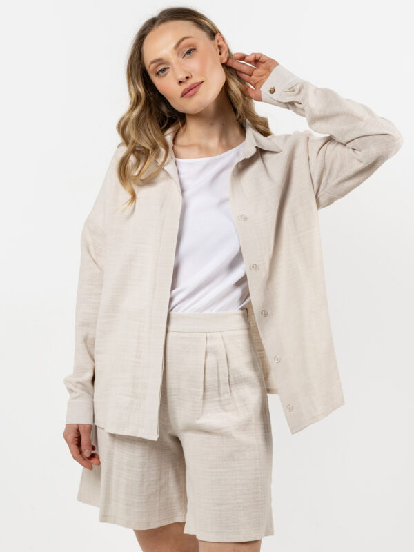Koszula Damska Model A724 Beige - awama