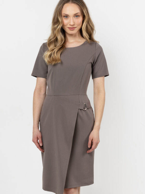 Sukienka Model A710 Taupe - awama