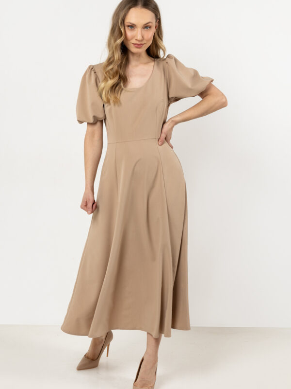 Sukienka Model A709 Beige - awama