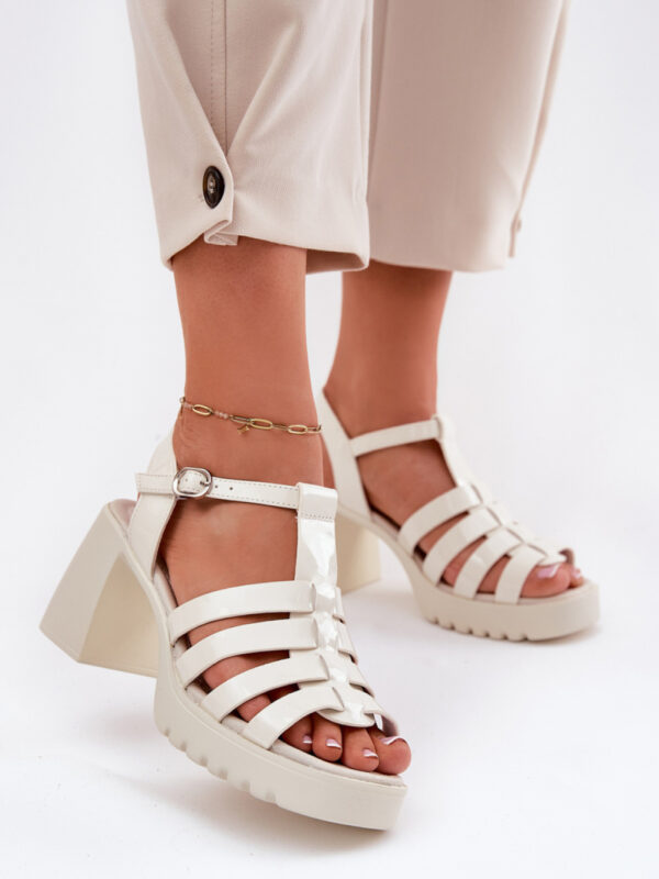 Sandały Model Vinceza 66621 Light Beige - Step in style