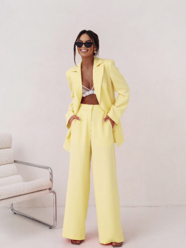 Spodnie Komplet Model Emma 260430233 Yellow - LaBalancia