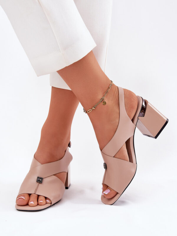 Sandały Model Vinceza 62238 Beige - Step in style