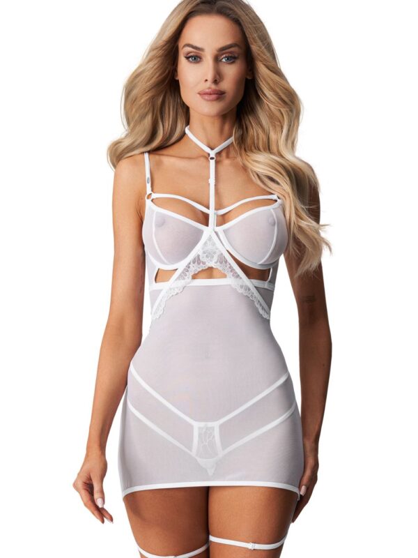 Koszulka Model Arrowel White - Obsessive