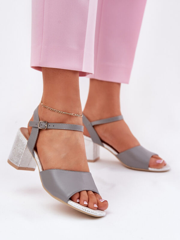 Sandały Model Vinceza 20275 Grey - Step in style