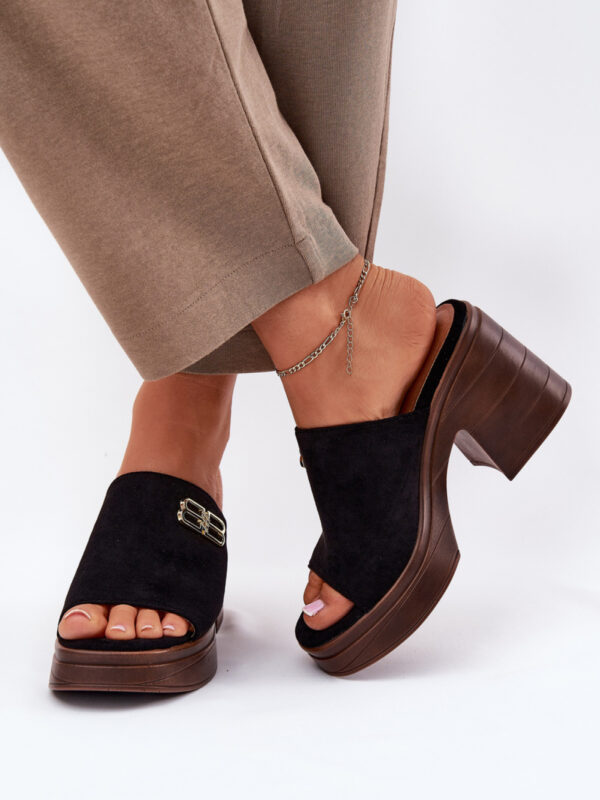 Sandał Klapki Model Vinceza 17400 Black - Step in style