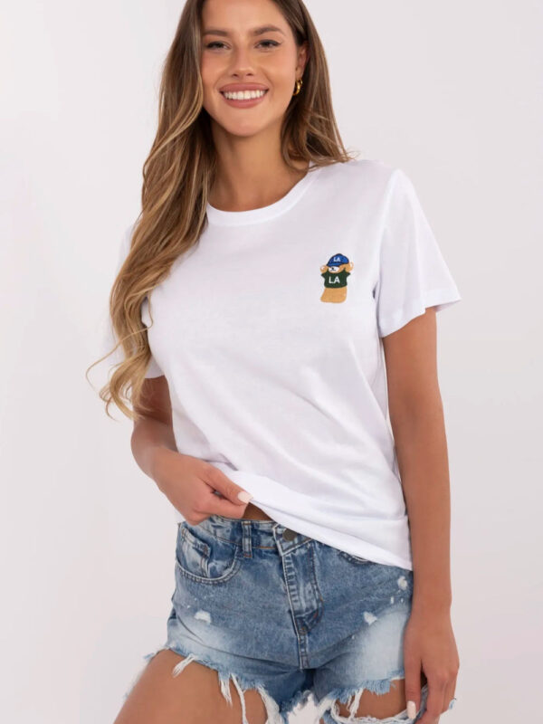 Tshirt Damski Model CLM-TS-1663.96 White - Factory Price