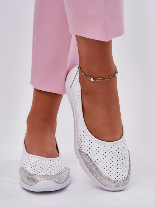 Baleriny Model Lucy 21PB32-3621 White - Step in style