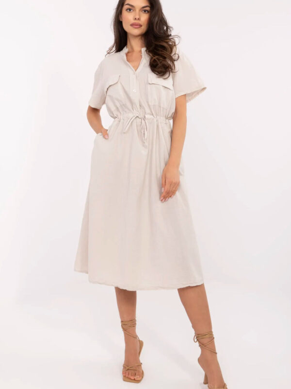 Sukienka Model MI-SK-109898.68 Beige - Italy Moda