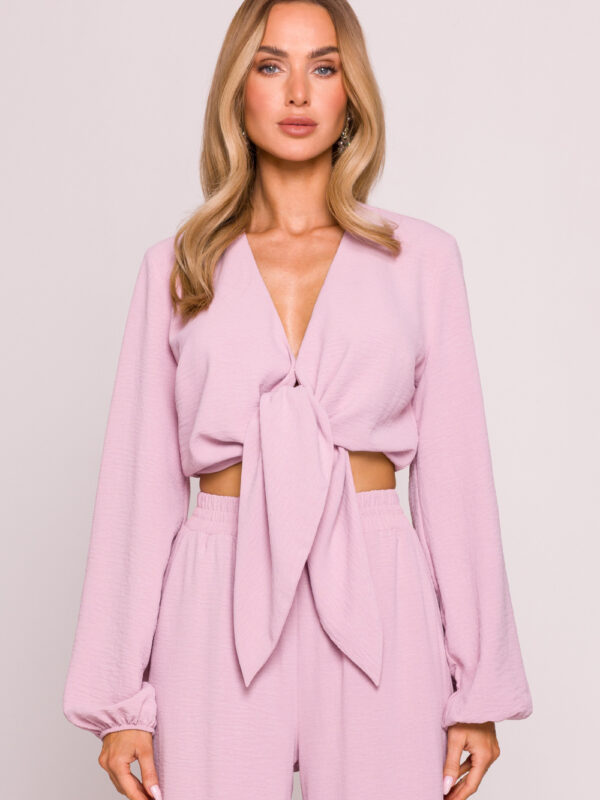Bluzka Model MOE861 Dirty Pink - Moe