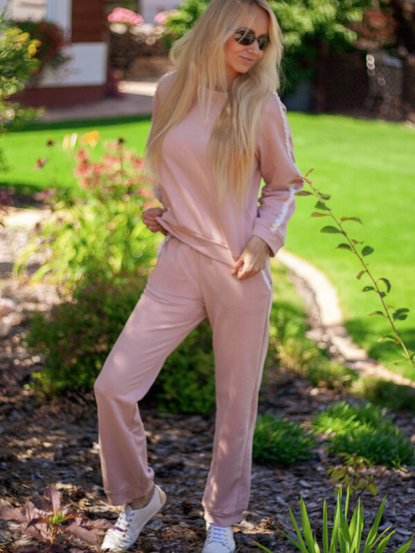 Spodnie Dres Model Antao Pink - Mirale