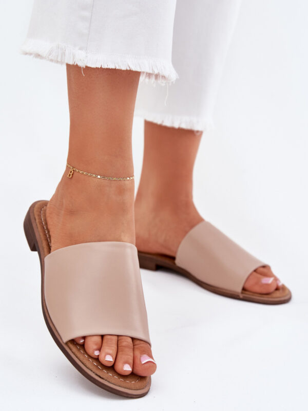 Sandał Klapki Model Cerise 23SD35-5809 Beige - Step in style