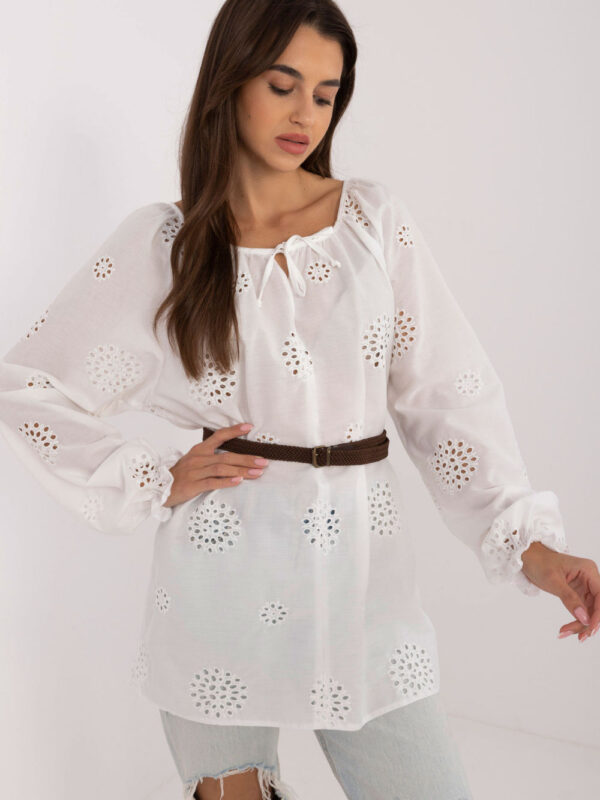 Bluzka Model LK-BZ-509747.80 White - Lakerta