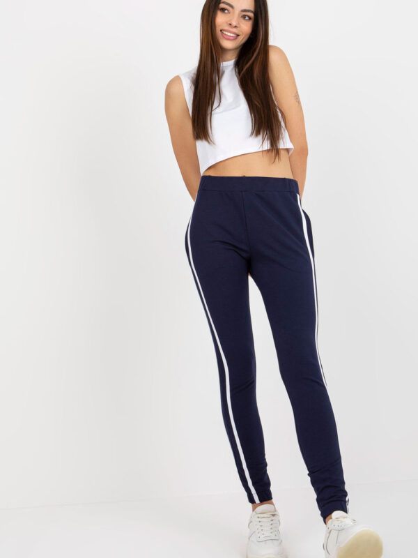 Spodnie Dresowe Model LO-DR-LK-238.22X Navy - Rue Paris