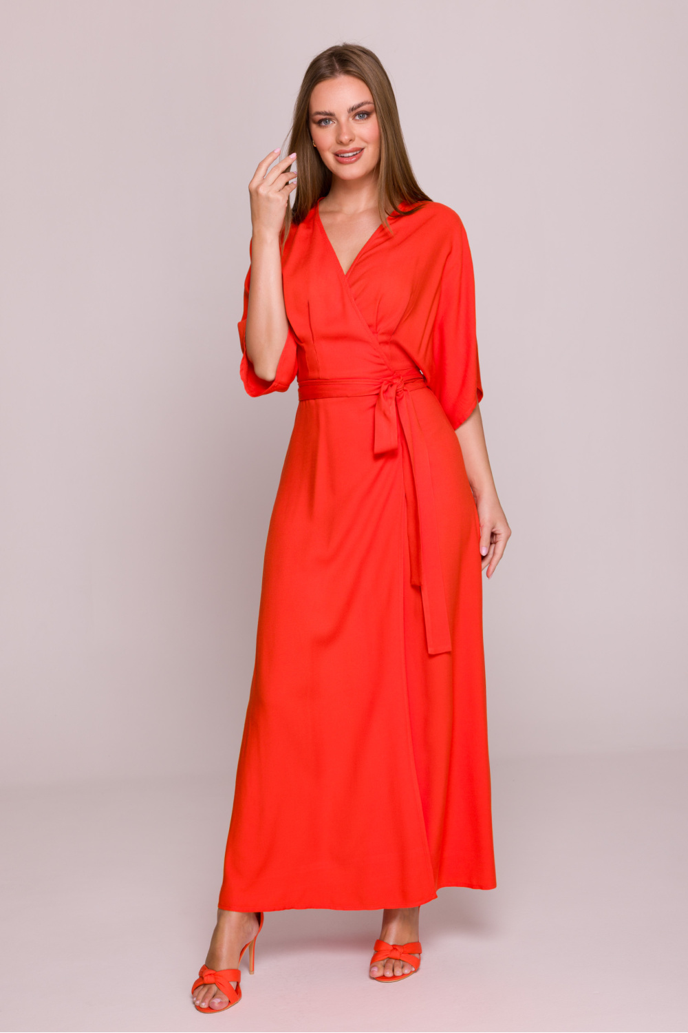 Sukienka Model S406 Coral - Stylove