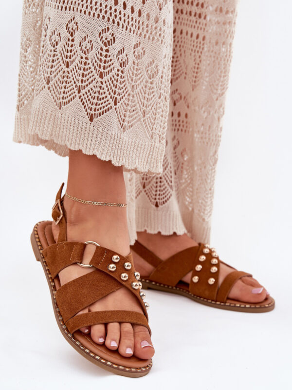 Sandały Model Zanira LX9616 Camel - Step in style