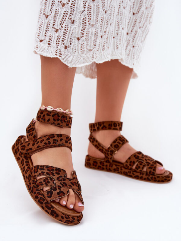 Sandały Model Uvissa NN617 Panterka - Step in style