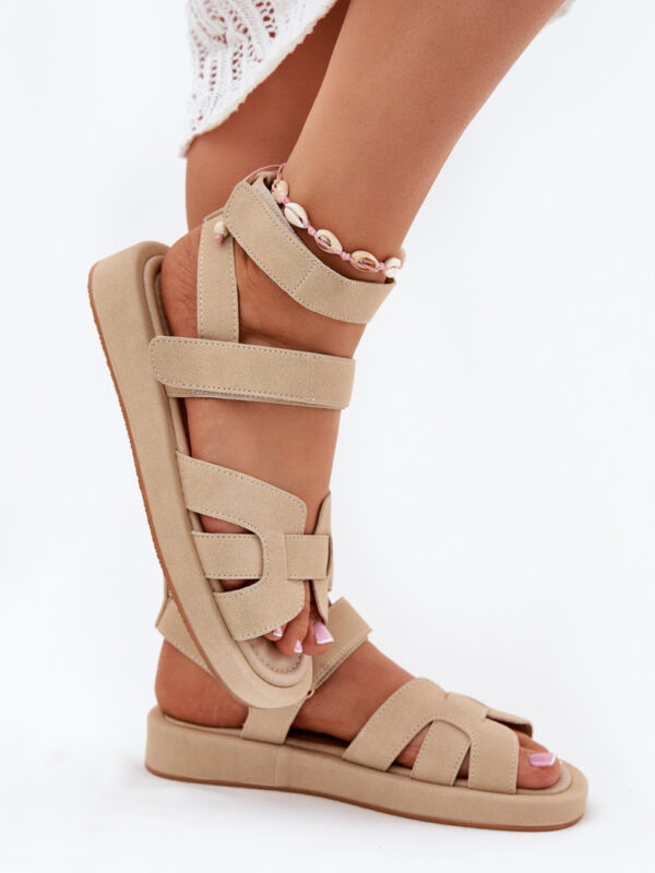 Sandały Model Uvissa NN617 Beige - Step in style