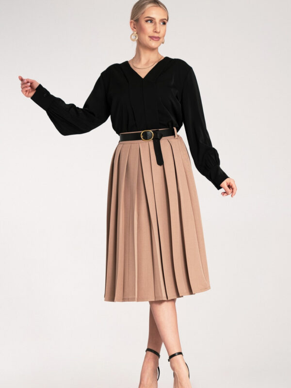 Spódnica Model M1154 Beige - Figl