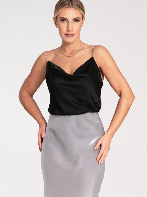 Koszulka Top Model M1099 Black - Figl