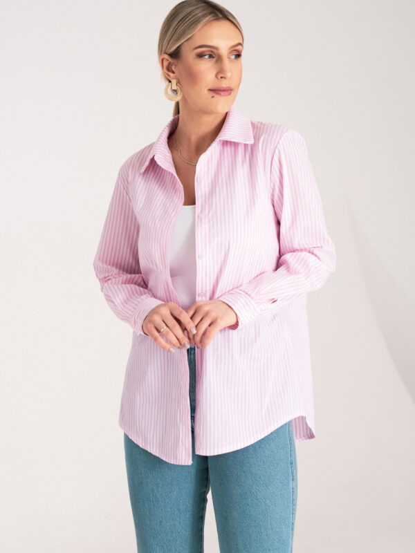 Koszula Damska Model M1174 Pink - Figl
