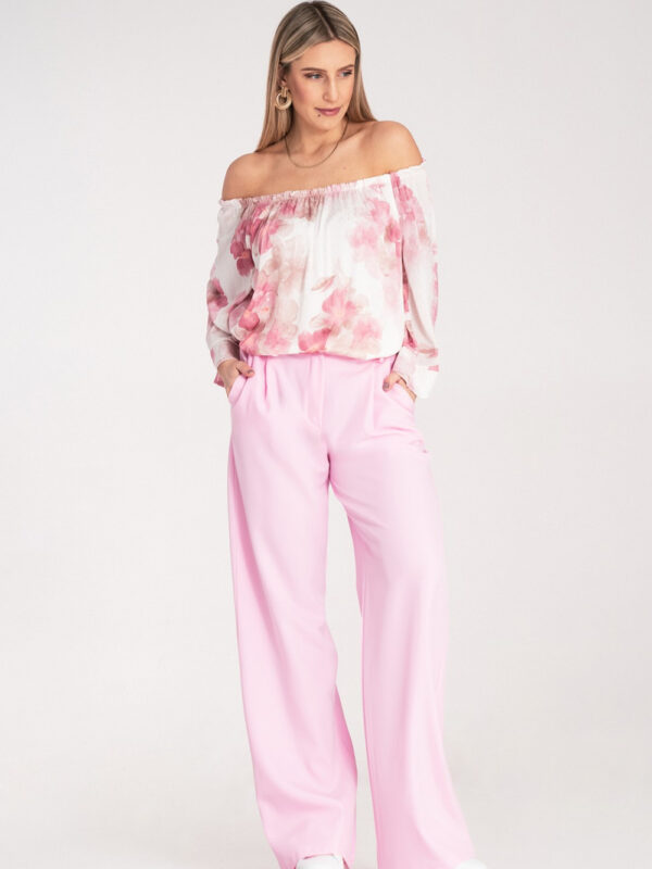 Spodnie Damskie Model M1129 Pink - Figl