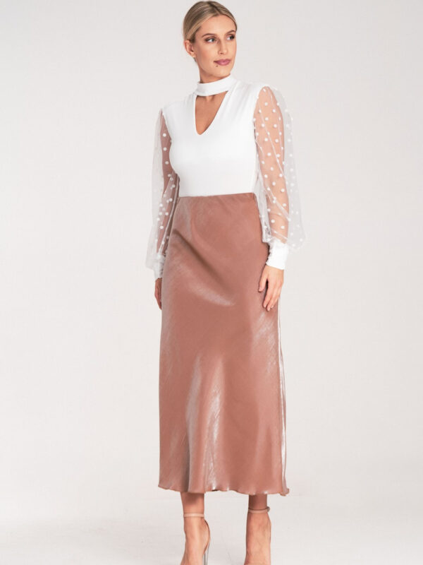 Spódnica Model M1084 Beige - Figl