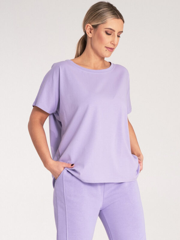 Tshirt Damski Model M1164 Violet - Figl