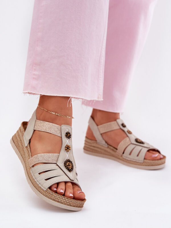 Sandały Model Inblu RV000015 Light Beige - Step in style
