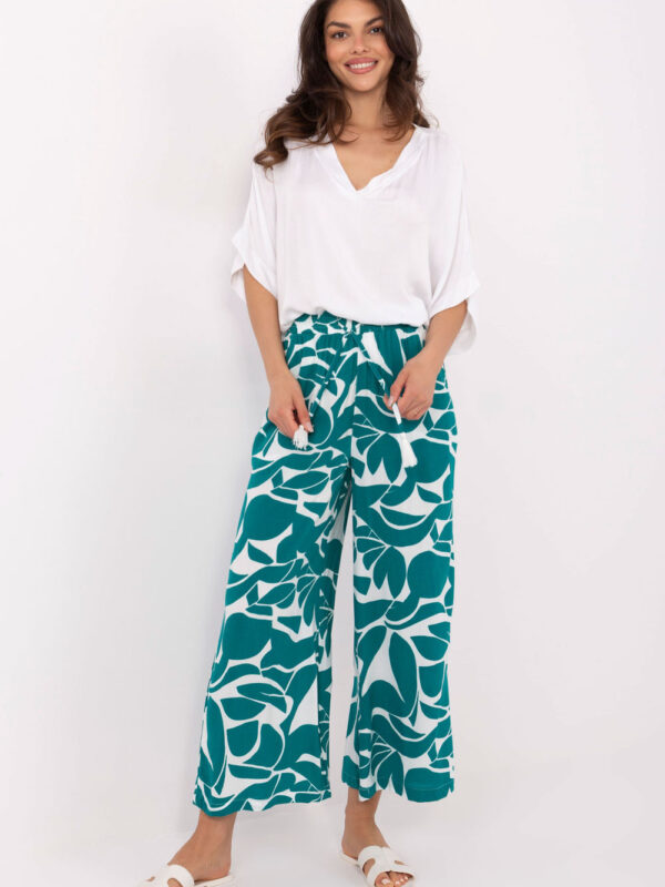 Spodnie Damskie Model D73771M62237F Dark Green - Sublevel
