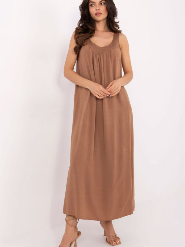 Sukienka Model TW-SK-BI-L0125.52 Brown - Och Bella