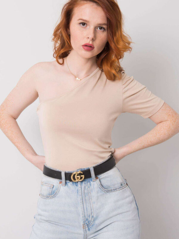 Bluzka Model 95-BZ-190101.21P Light Beige - Rue Paris