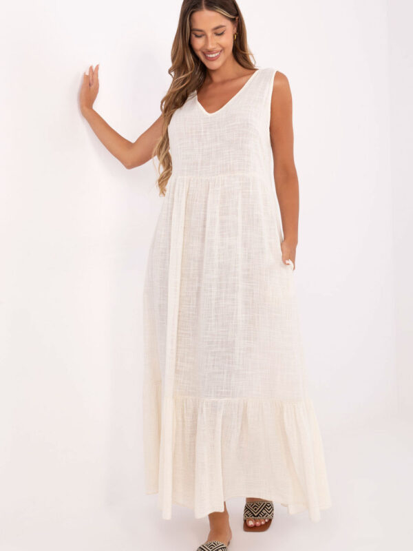 Sukienka Model TW-SK-BI-28007.63 Light Beige - Och Bella