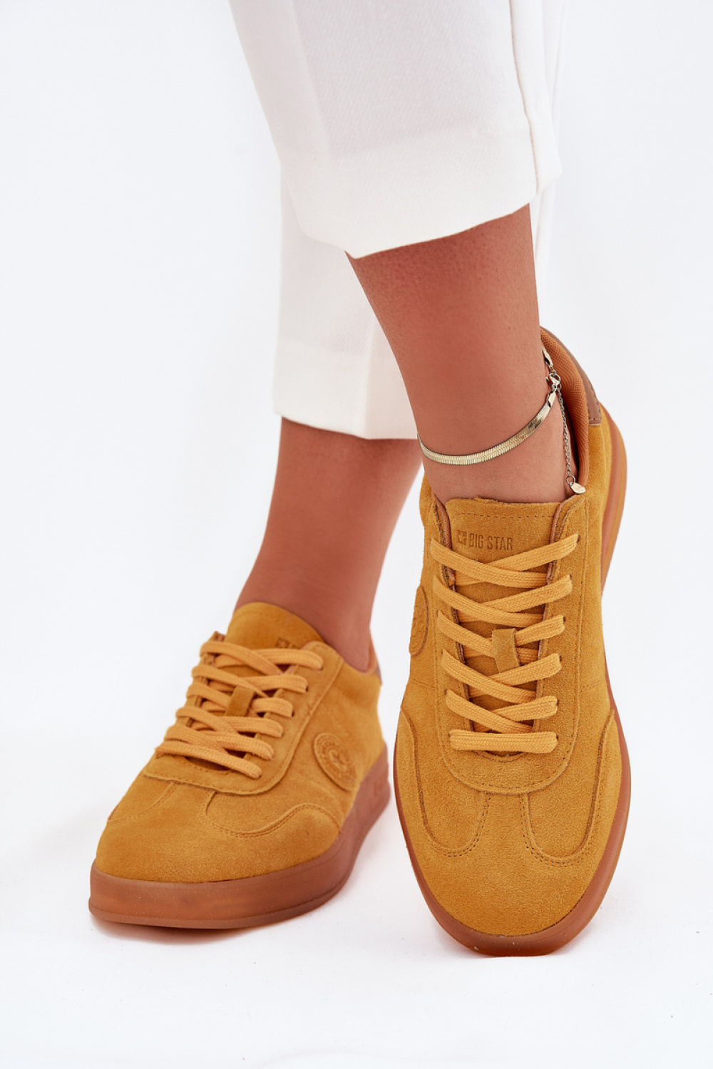 Buty Sportowe Model Big Star RR274846 Yellow - Step in style