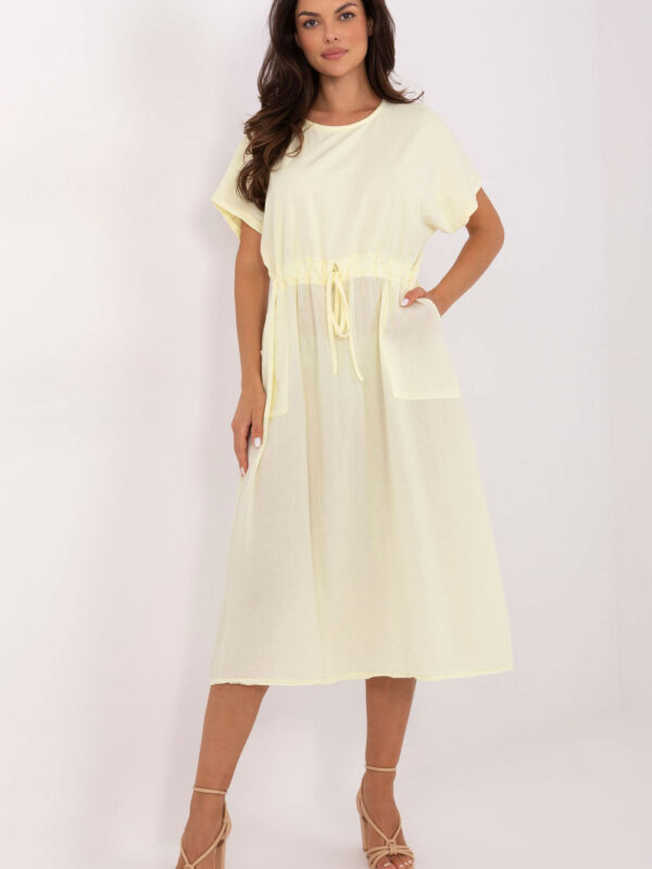 Sukienka Model TW-SK-BI-6-2041.89 Light Yellow - Och Bella