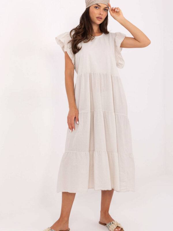 Sukienka Model TW-SK-BI-6-2172.96 Light Beige - Och Bella