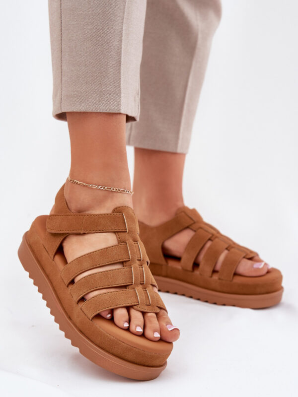 Sandały Model Filisenia PL363 Camel - Step in style