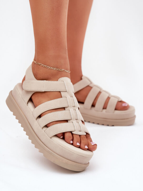 Sandały Model Filisenia PL363 Beige - Step in style