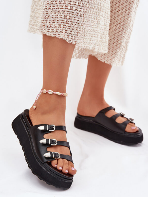 Sandał Klapki Model Nimiotte H-11 Black - Step in style