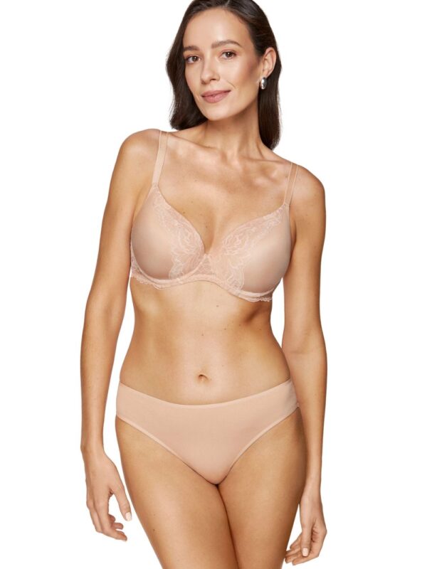 Biustonosz push up Biustonosz Usztywniany Model Kiara B5 Beige - Gorteks