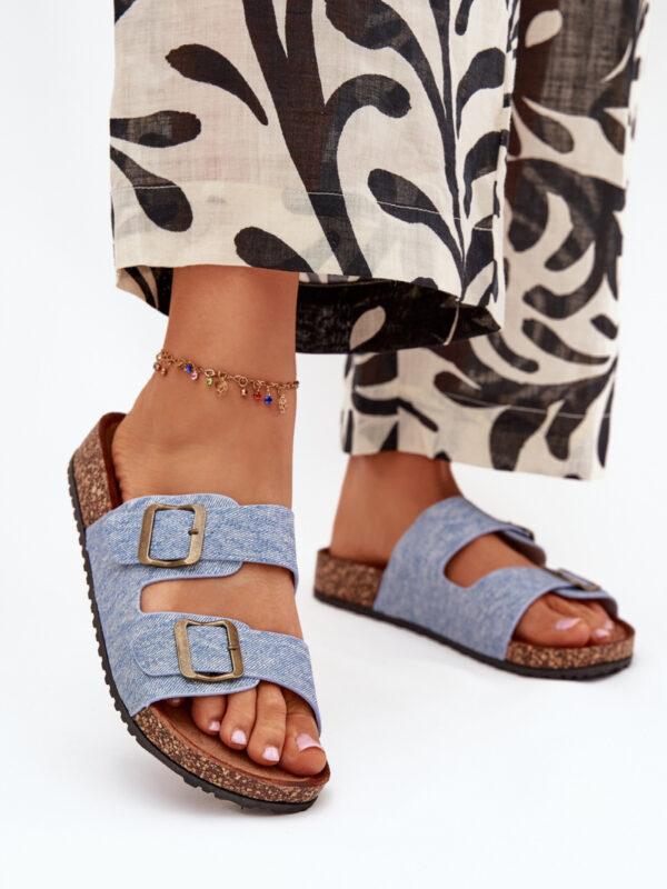 Sandał Klapki Model Vesina WD302 Light Jeans - Step in style