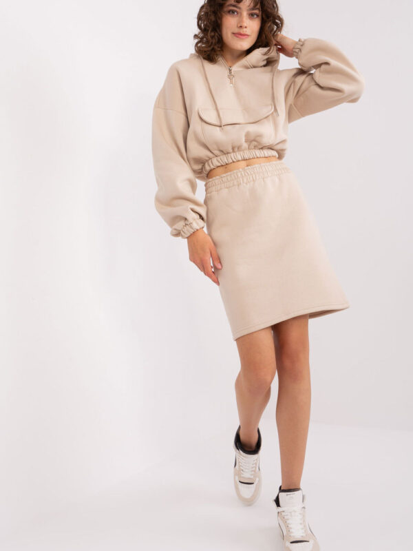 Spódnica Komplet Model EM-KMPL-705.25 Beige - Ex Moda