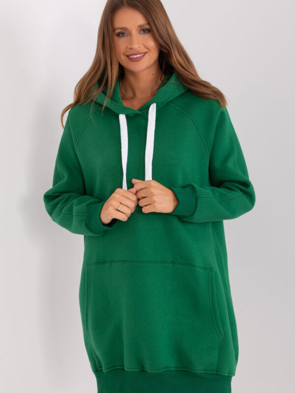 Bluza Damska Model EM-BL-704.99P Dark Green - Ex Moda